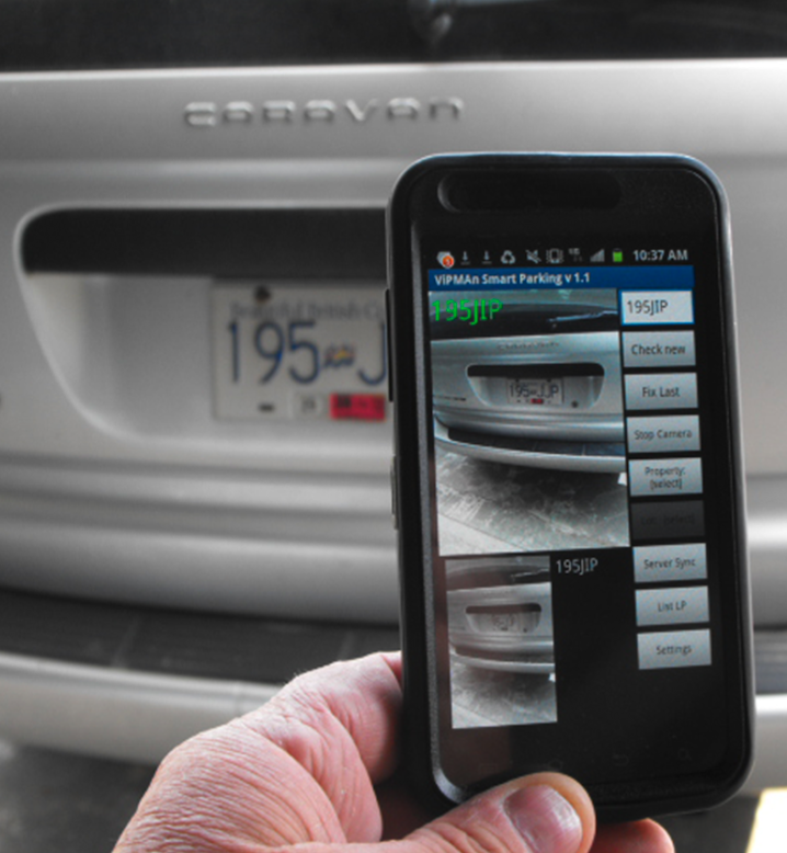 mobile licence plate recognition technology